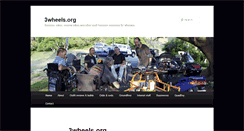 Desktop Screenshot of 3wheels.org